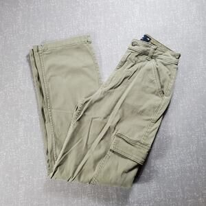 Hollister ultra high dad cargo pants